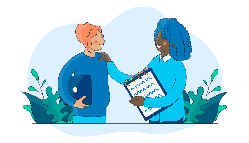 a woman showing high interpersonal communication skills