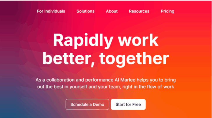 Marlee Script Marlee Ranked Number 1 In Top AI Tools Changing the Way Teams Work and ...